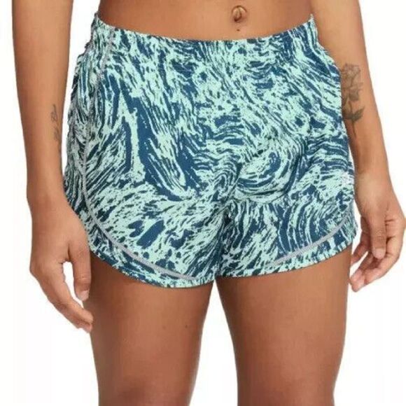 Nike DQ6673-379 Women's Sz XS Turquoise Dri-FIT Icon Clash Tempo Running Shorts - Picture 6 of 7